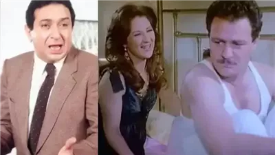 تصرف غير متوقع .. رد فعل نور الشريف من قبلة فاروق الفيشاوي لزوجته بوسي